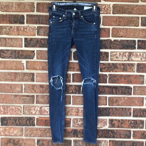 rag & bone | ripped knee skinny jean‎ in Vashon - Picture 1 of 8